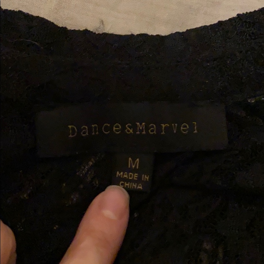 SOLD - DANCE AND MARVEL Long Sleeve Lace Dress - Picture 7 of 7